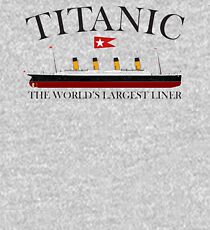 Titanic, 1912, RMS Titanic, Cruise, Ship, Disaster. Kids Pullover Hoodie