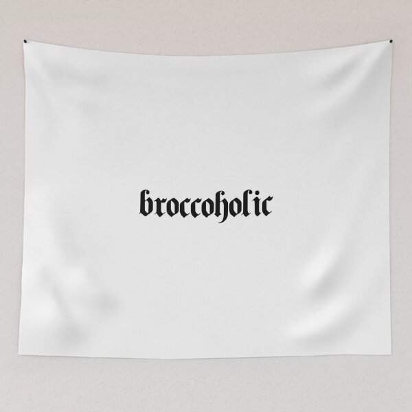 Item preview, broccoholic [Gothic Text Design - Modern Designer] designed and sold by ElderArt.