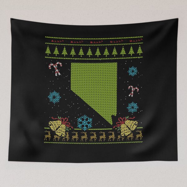 Item preview, Nevada Christmas Ugly Shirt designed and sold by shoppzee.
