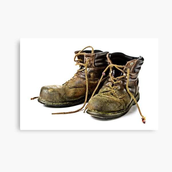 These Boots are made for Workin!! Canvas Print