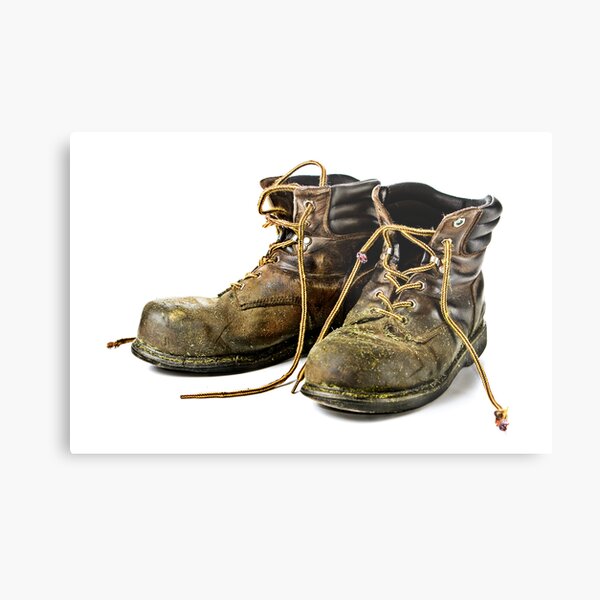 These Boots are made for Workin!! Metal Print