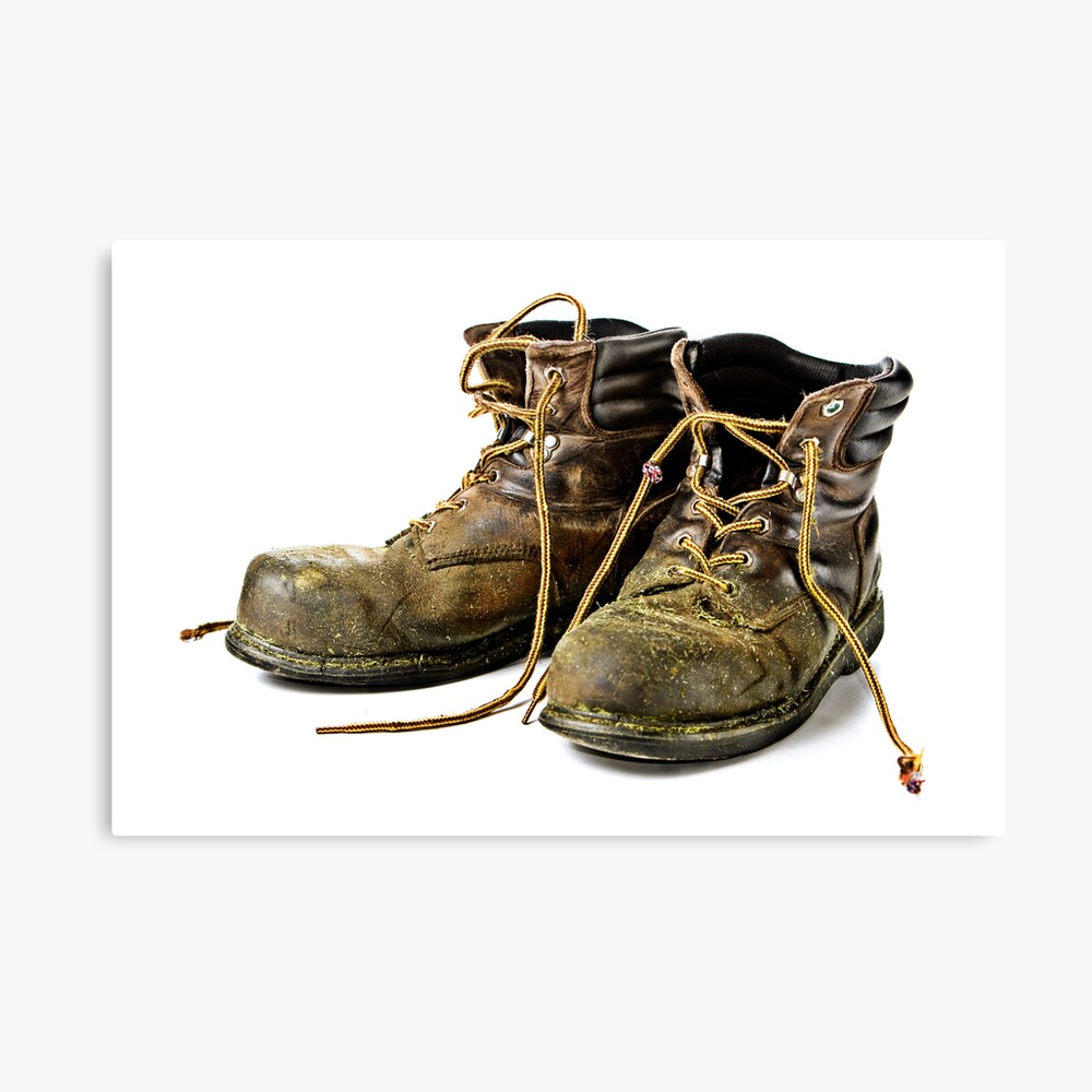 These Boots are made for Workin!! Canvas Print
