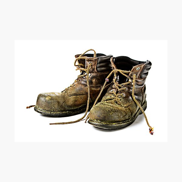 These Boots are made for Workin!! Photographic Print