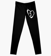 XXXTentacion heart white Leggings