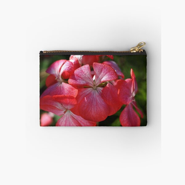 Item preview, Geraniums Kissed designed and sold by Joy Watson - Natural Light Photography .