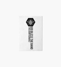 Courteeners // Manchester Bee Crest - God Bless The Band Art Board