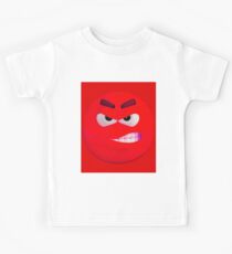 Red wütend !!! kantig Kinder T-Shirt