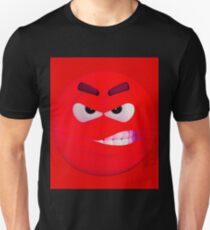 Red wütend !!! kantig Unisex T-Shirt