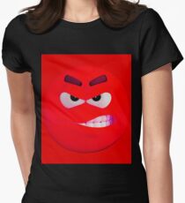 Red wütend !!! kantig Tailliertes T-Shirt für Frauen