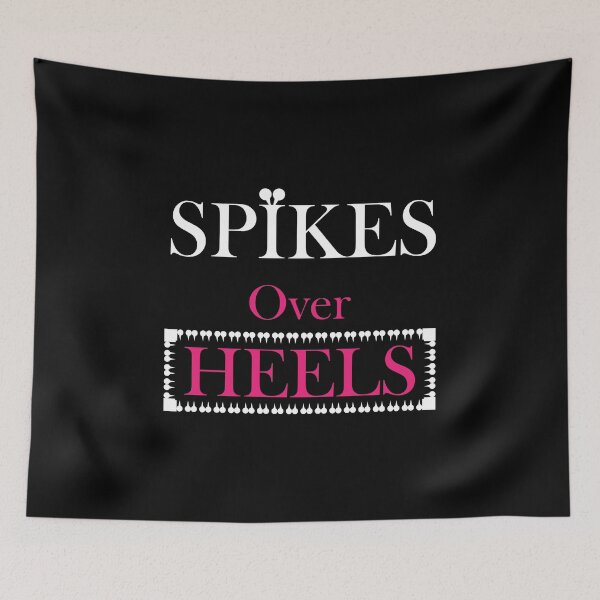 Item preview, SPIKES OVER HEELS designed and sold by saadkh.