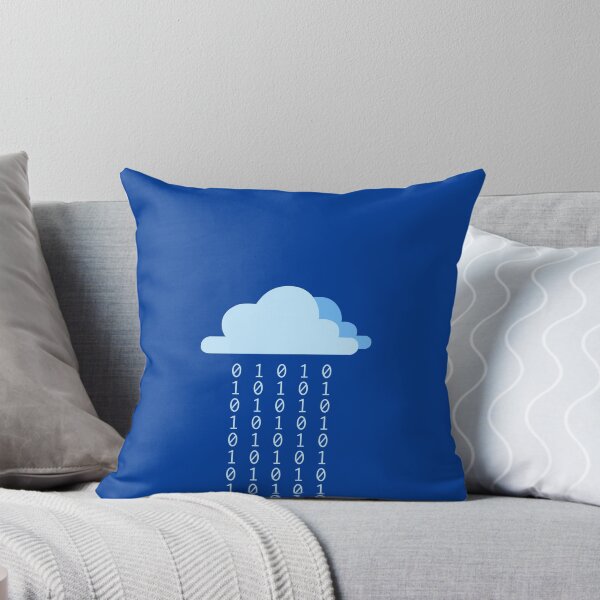 Item preview, Digital rain on a blue background designed and sold by Kirill Berbetch.