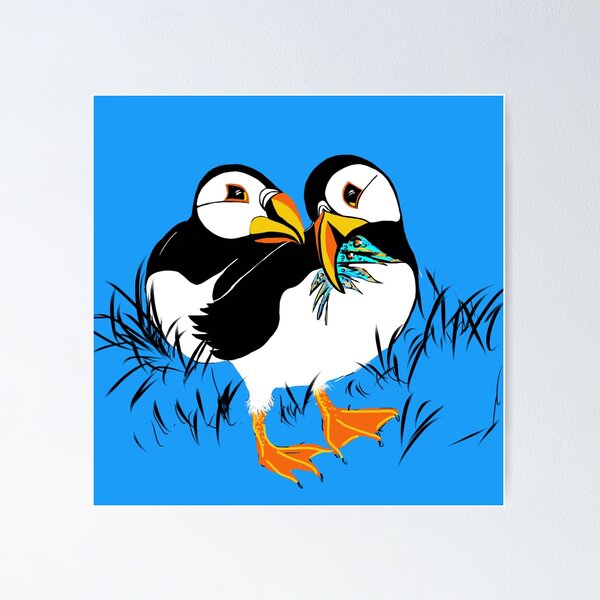 Item preview, Puffins designed and sold by TinaJostDesigns.
