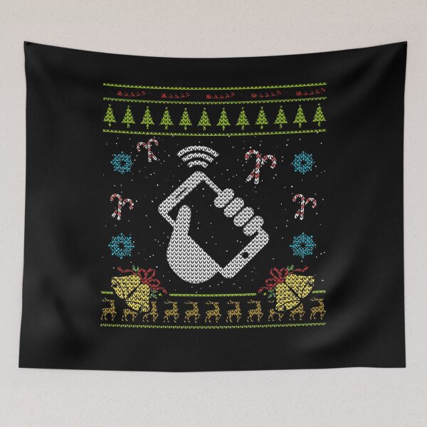 Item preview, Phone Christmas Ugly Sweater Funny Cell Phone Mobile Phone designed and sold by shoppzee.