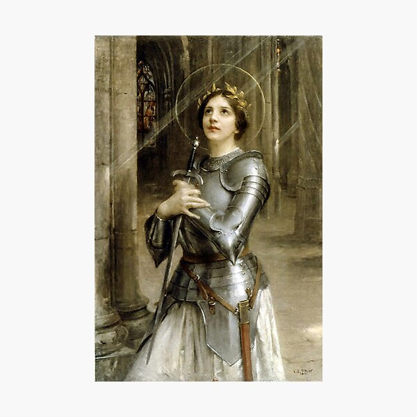 Charles-Amable Lenoir - Joan of Arc Photographic Print
