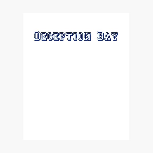 Deception Bay Photographic Print