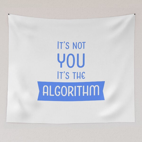 Item preview, Funny Social Media Algorithm designed and sold by AntiqueImages.