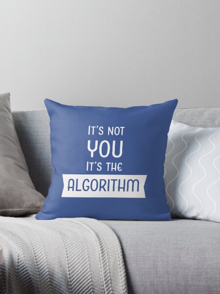 Item preview, It's Not You, It's the Algorithm designed and sold by AntiqueImages.