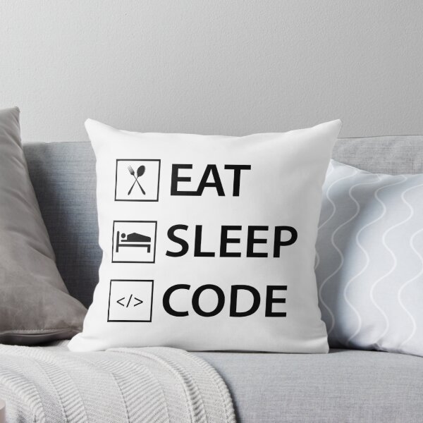 Item preview, Eat, sleep, code repeat designed and sold by xeron32.