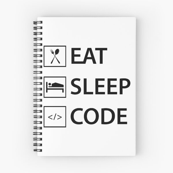 Item preview, Eat, sleep, code repeat designed and sold by xeron32.