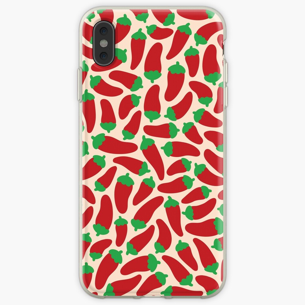 "Hot peppers" iPhone Case & Cover by hmarshmello Redbubble