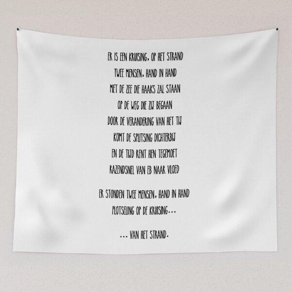 Item preview, Gedicht:  Getijden designed and sold by Diezijnleuk.