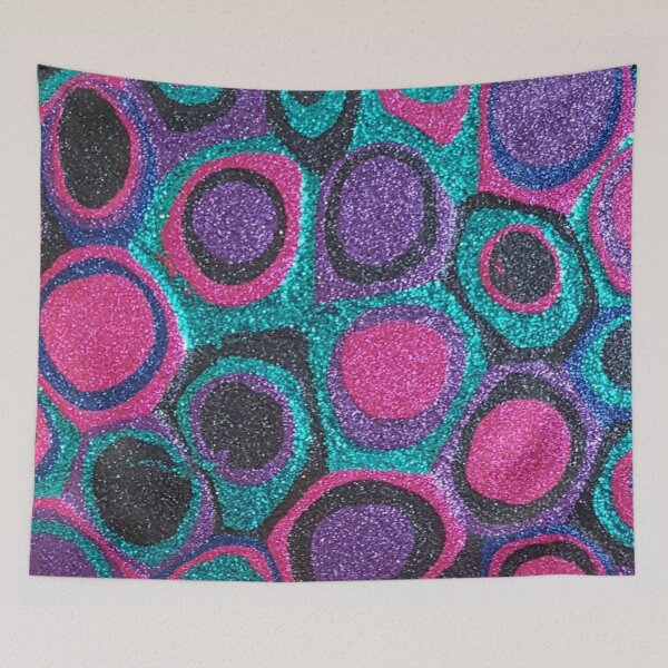Item preview, Pink, Purple and teal designed and sold by sharonperryart.