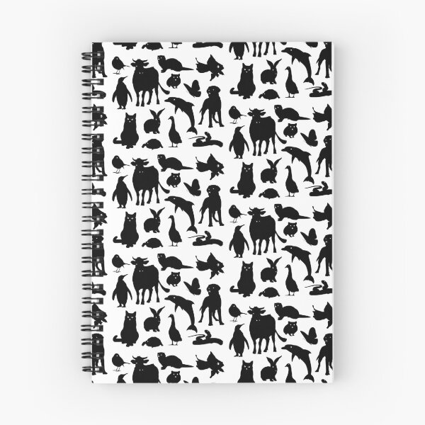 Item preview, ANIMALS PATTERN Black Silhouette Pet Animal Cool Style designed and sold by gin3art.