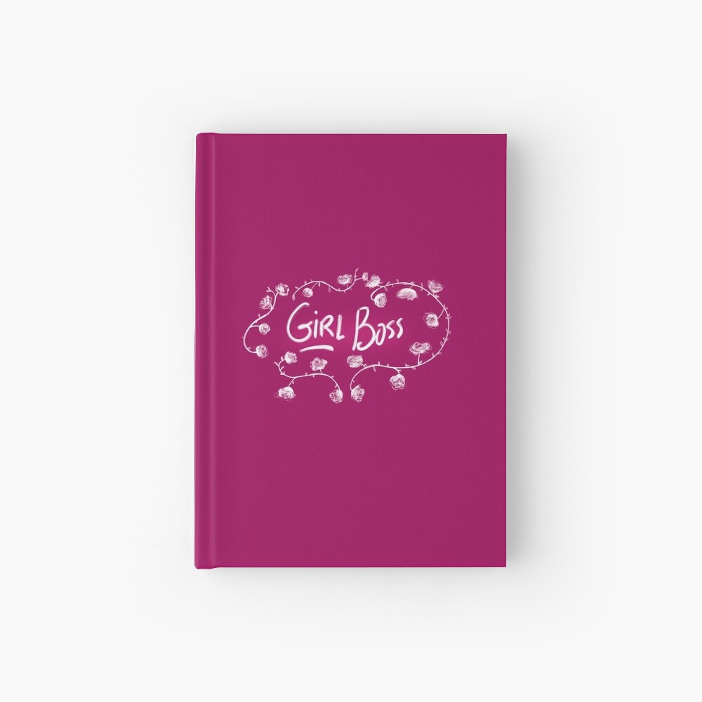 Carnet cartonné « Girl Boss creative & inspired »
