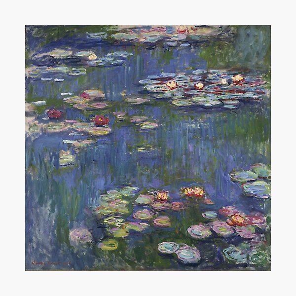 Item preview, Water Lilies - Claude Monet designed and sold by maryedenoa.
