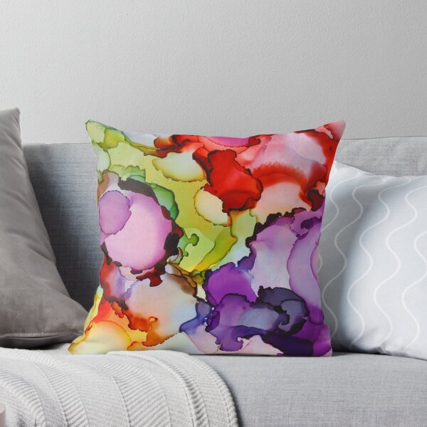 Item preview, Effervescence alcohol ink painting designed and sold by Chantal Misplon.