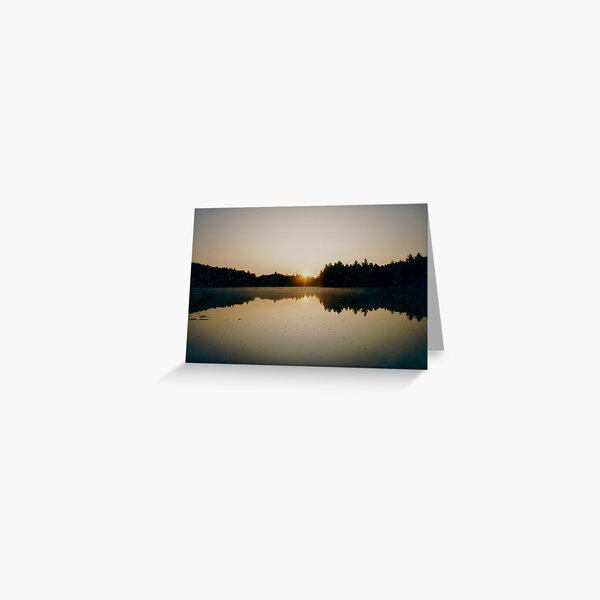 Reflections at Dawn Greeting Card