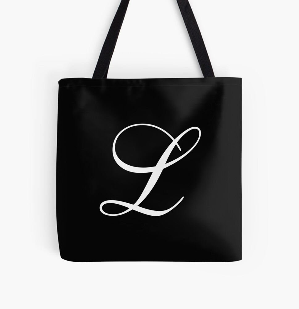 alphabet, monogram initials, vignette letter L ornamental letter L stylized  letter L ornament L Weekender Tote Bag by Elena Gantchikova - Pixels