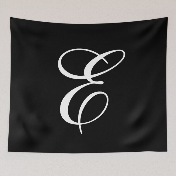 Artikelvorschau, Schwarzes stilvolles und nobles Monogramm E entworfen und verkauft von rewstudio.