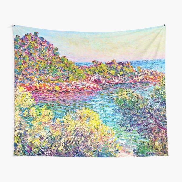 Landscape near Montecarlo - Claude Monet Tapestry