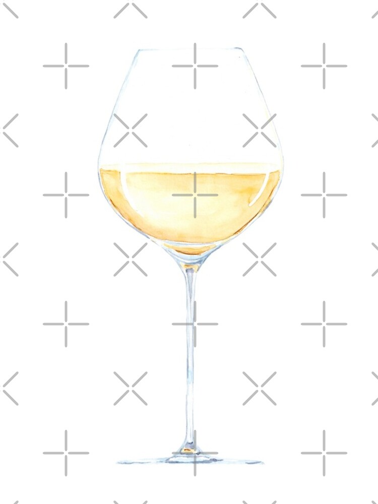 Thumbnail 4 von 4, iPhone-Hülle, Glas mit Weißweinaquarellillustration designt und verkauft von FuzzyLogicKate.