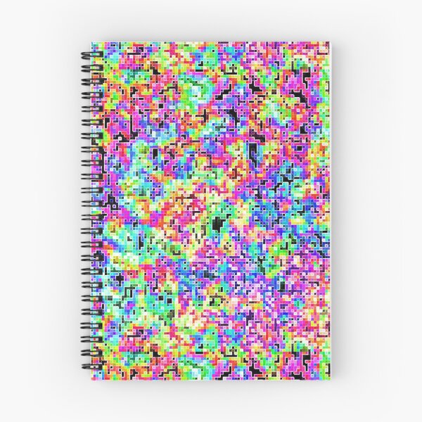 Item preview, Neon Pixels Pattern designed and sold by LaurenPatrick.