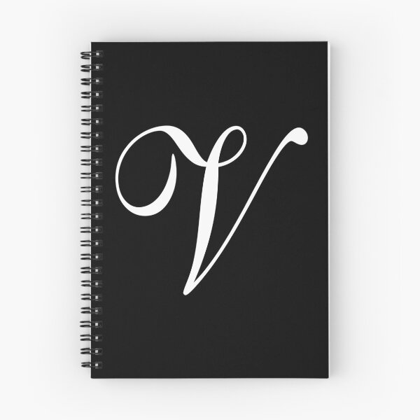 Item preview, Black Stylish And Classy Monogram V designed and sold by rewstudio.