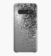Funda/vinilo para Samsung Galaxy Espumoso gris plateado Lady Glitter # 1 #shiny #decor #art