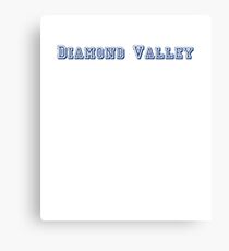 Diamond Valley Canvas Print