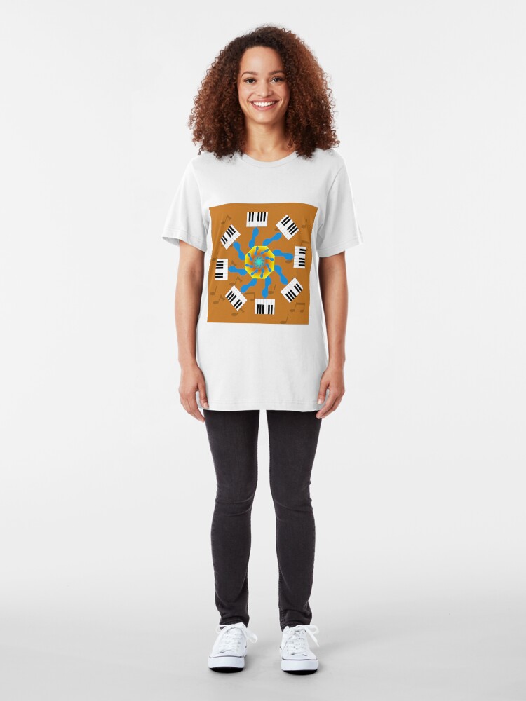Alternate view of Creating Melodies Slim Fit T-Shirt
