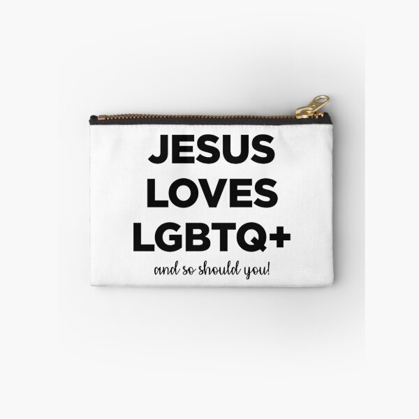 Item preview, Jesus Loves LGBTQ+ gays designed and sold by wokesouth.