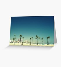 Summer Beach Blue Greeting Card