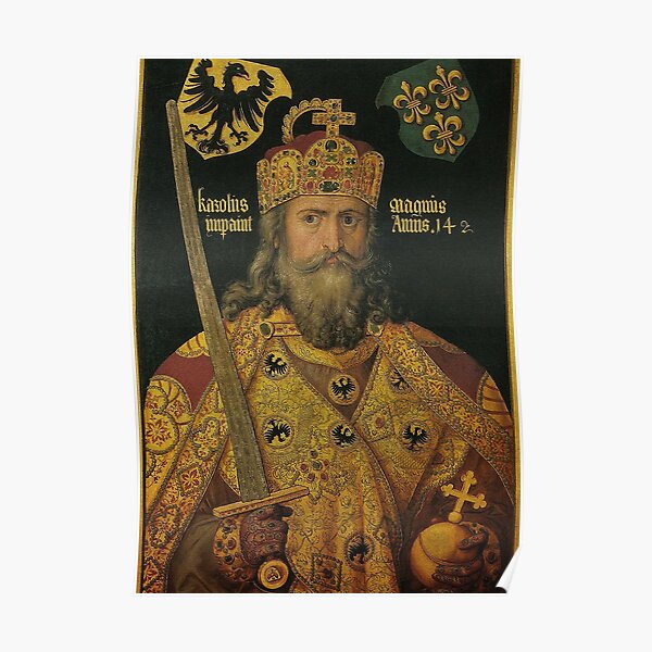 Charlemagne by Albrecht Dürer Poster