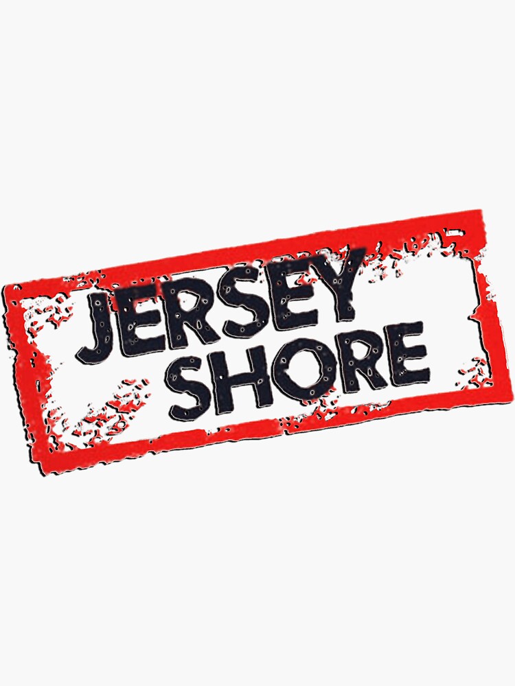 "Jersey Shore Logo" Sticker for Sale by baileylevin Redbubble