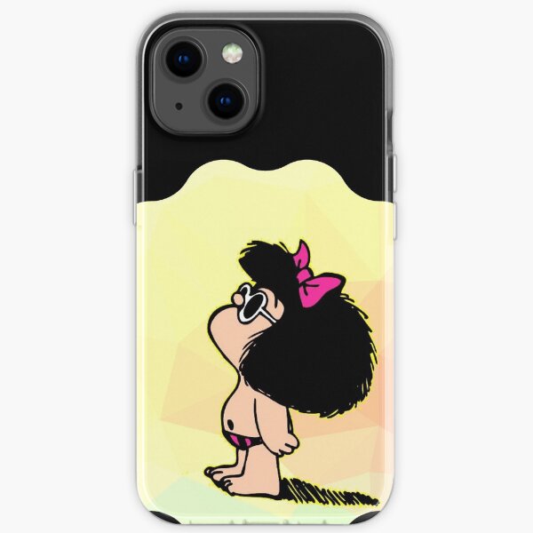 Mafalda en couleurs Coque souple iPhone