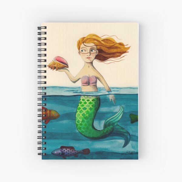 Wind & Water Mermaid Cahier à spirale