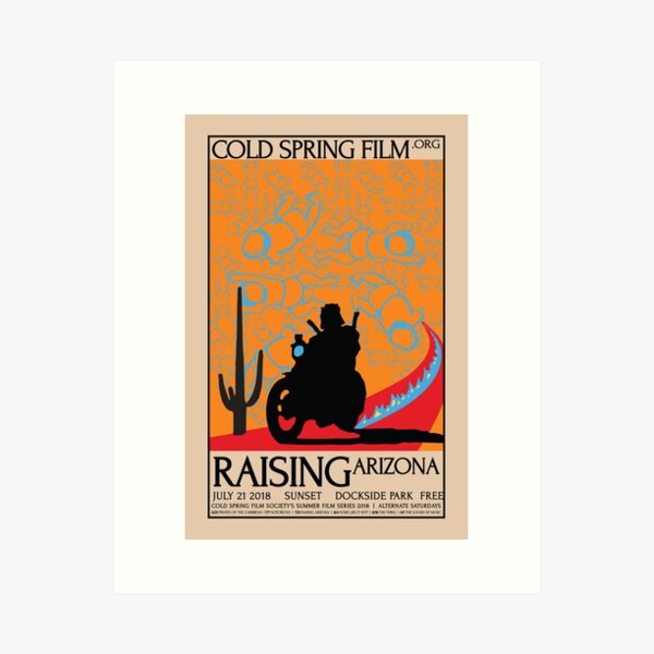 Item preview, RAISING ARIZONA - Cold Spring Film Society's 2018 Season Poster designed and sold by coldspringfilm.