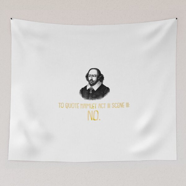 Item preview, "No" ~ Hamlet designed and sold by Hayley Haggerty.