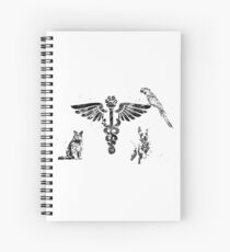 Veterinary Clinic Symbol Spiral Notebook
