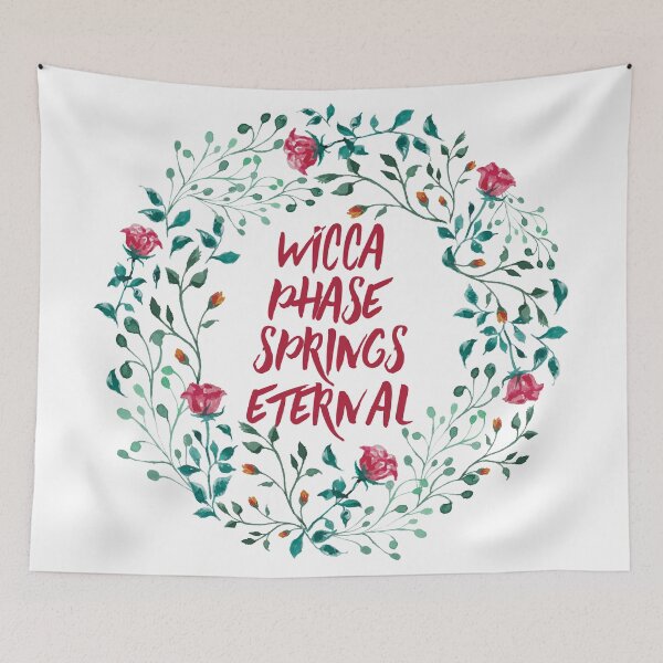Item preview, Wicca Phase Springs Eternal floral  designed and sold by Bidoctor.